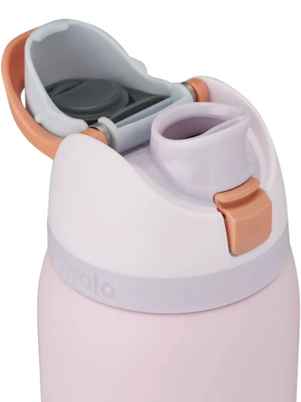 Owala FreeSip Stainless Steel Water Bottle, 32oz, Sugar Spice Pink